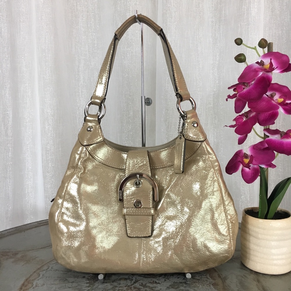 Coach Soho Lynn Hobo Buckle Bag F17219